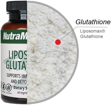 NutraMedix Liposomal Glutathione Supplement - L Glutathione for Full Body Detox, Cleanse and Immune Support - Formulated for Optimal Absorption - Soy, Dairy and Gluten-Free (60 Capsules) - Image 3