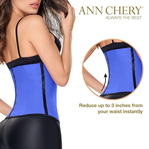 Image of Ann Chery 2021 Latex Waist Trainer for Women |3 Hook Body Shaper|High Compression Colombian Waist Cincher |Daily & Sports Use