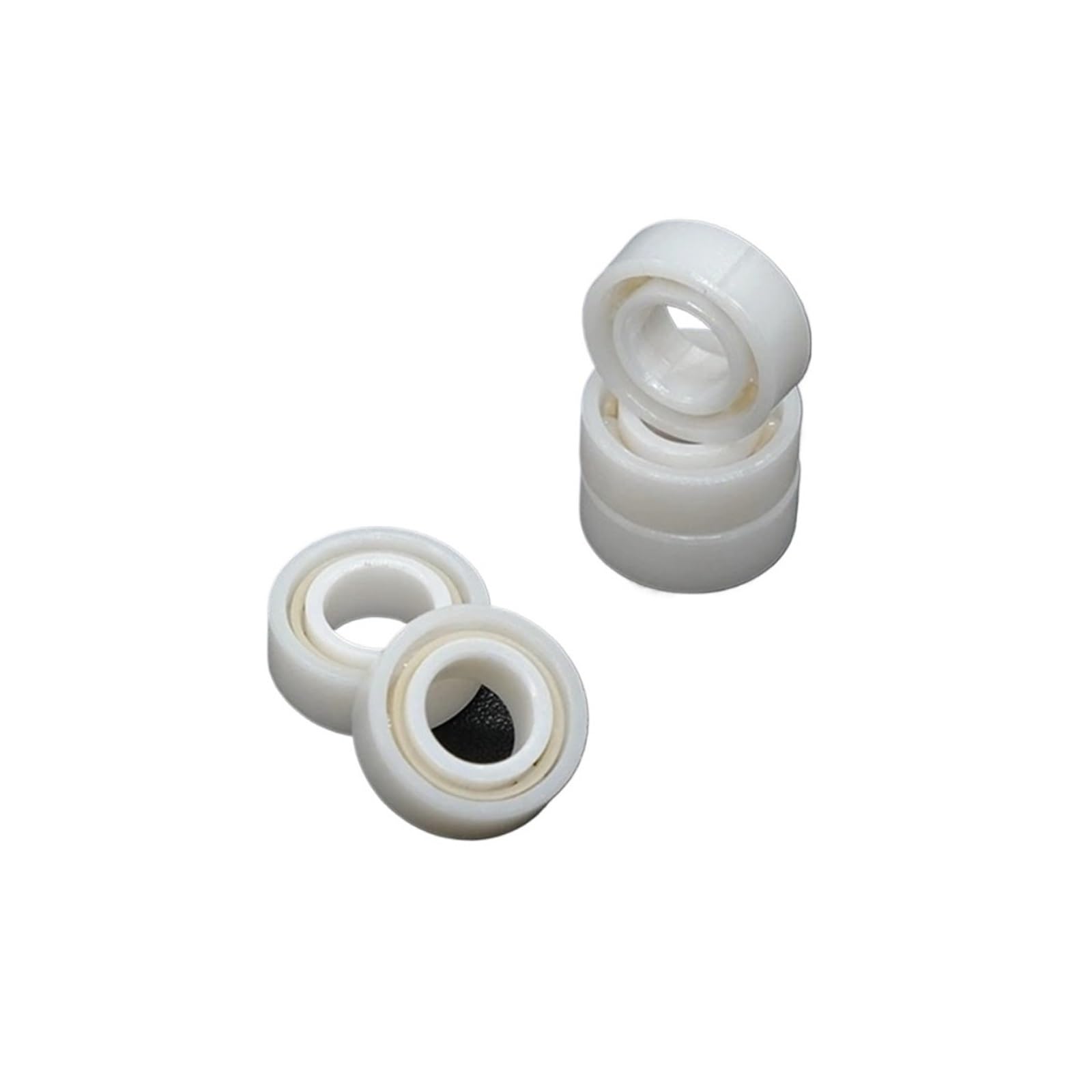 5 Pcs MR84CE 4x8x3mm ABEC-9 Full Ceramic Zirconia Ball Bearings, ZrO2 for Saltwater Fishing Reels