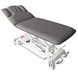 behandlungsliege elektrisch preisvergleich Hochwertige 2 Zonen Massageliege mit elektrischer Höhenverstellung von ca. 50 cm bis 95,5 cm. Die stufenlose Höhenverstellung lässt sich kinderleicht per Knopfdruck mit der Handschaltung oder mit der Rahmen-Fuß-Rundumschaltung betätigen