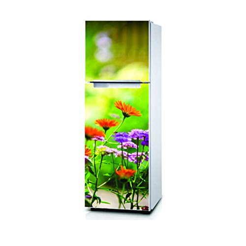 Image of PVC Vinyl Fridge Door Sticker (160 cm x 60 cm or 63 X 24 Inches , Design 10)