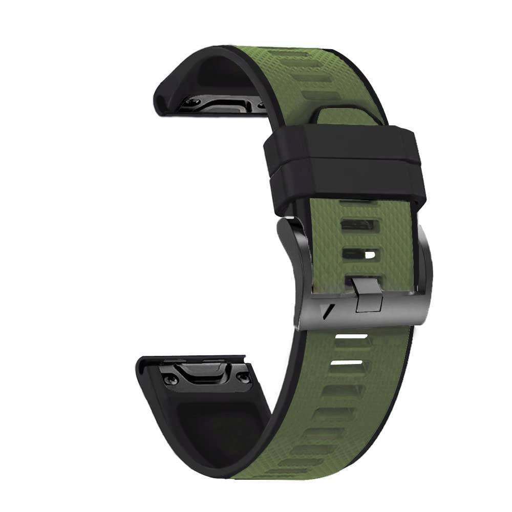 Bracelet Descent MK2 étanche en silicone 26 mm pour plongée et natation - 8