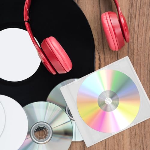Caja de CD de 10 piezas en poliestireno resistente para guardar discos 7