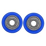 ULTECHNOVO 2pezzi Guida Rulli Per Catena in Plastica e Acciaio Per Cuscinetti Ruota Tendicatena Concava Da Compatibile Mini Fuoristrada Atv Go-kart Per Tensione Ottimale e Riduzione Usura