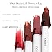 Ogee Tinted Sculpted Lip Oil - Lip Stain Made with 100% Organic Coconut Oil, Jojoba Oil, and Vitamin E - Best as Lip Balm, Lip Color or Lip Treatment - DAHLIA