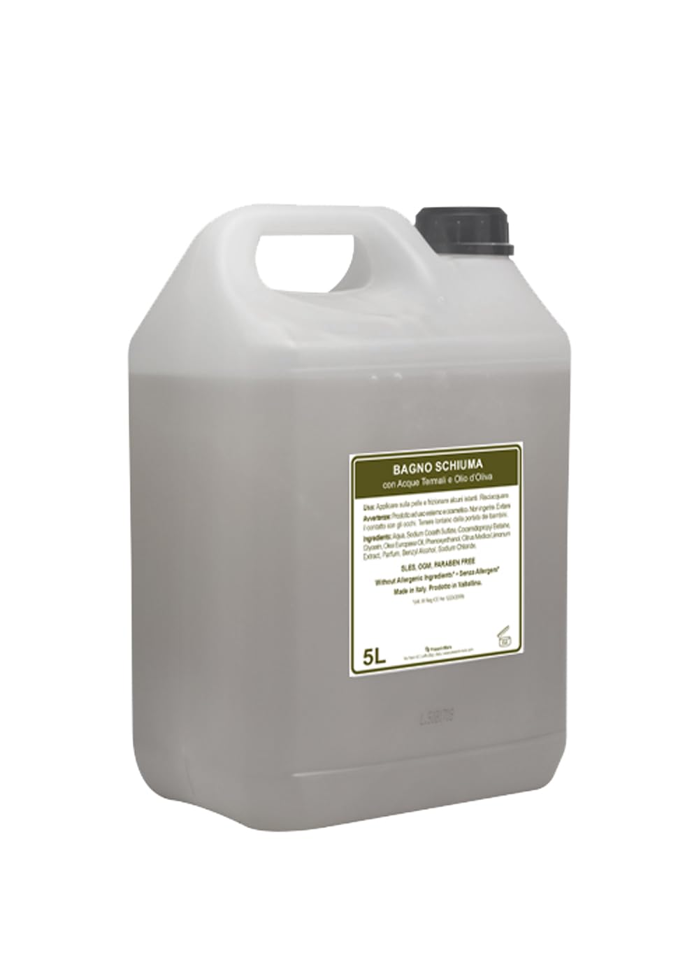 Bagno Schiuma 5lt Beauty Oil Tahitian - Senza Allergeni - Made in Italy