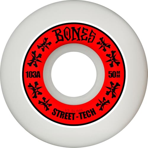Bones Wheels Street Tech Formula STF Slims Skateboard-Räder, 50 mm, 103 A