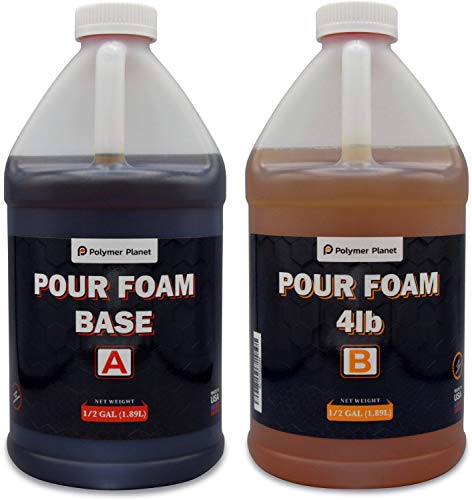 Polymer Planet Liquid Urethane 1 Gallon Kit - 4 Lb Density- 2 Part