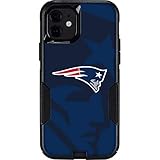 Skinit Decal Phone Skin Compatible with OtterBox Commuter Case for iPhone 12 - Officially Licensed NFL New England Patriots Double Vision Design
