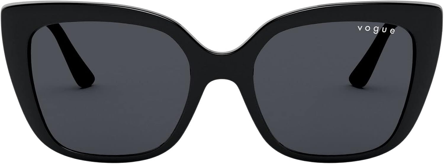 Amazon.com: Vogue Eyewear Women's VO5337S Square Sunglasses, Black/Grey, 53  mm : Clothing, Shoes \u0026 Jewelry