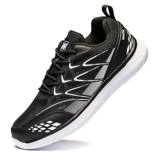 Men's Slip On Walking Shoes Mesh Tennis Shoe Non Slip Running Shoes Gym Workout Lightweight Breathable Sneakers