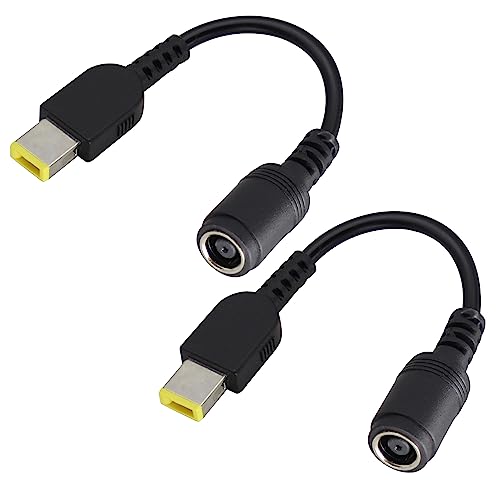 Adaptador de corriente para laptop con entrada CC de 7.9 mm x 5.5 mm a clavija rectangular IBM