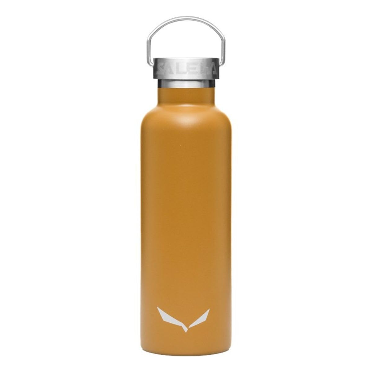 Salewa Valsura Insulated Stainless Steel 0,65L Bottle, Golden Brown, Unisex, Golden Brown/Secret Poem, 650 ml