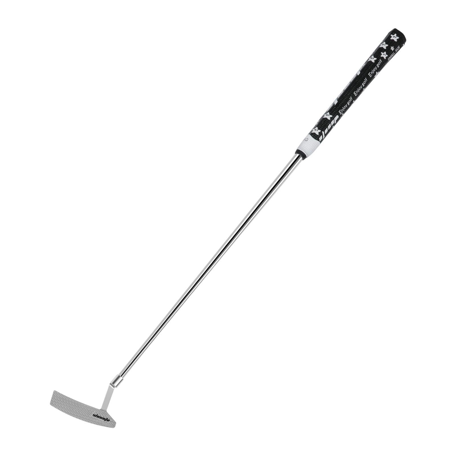 Golf Putter für Herren mit Stabiler Breiter Basis Edelstahl Schaft Integrierter Ausrichtungslinie Komfortablem Griff Und Innovativer Niedriger Schwerp