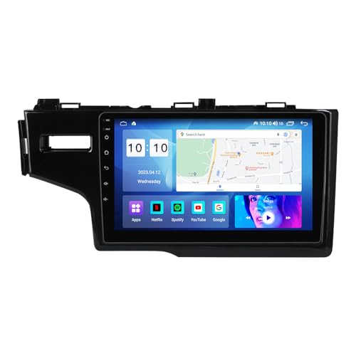 JIENIGUI Car Stereo Radio for Honda Jazz Fit 2014-2015 2G RAM+32G ROM