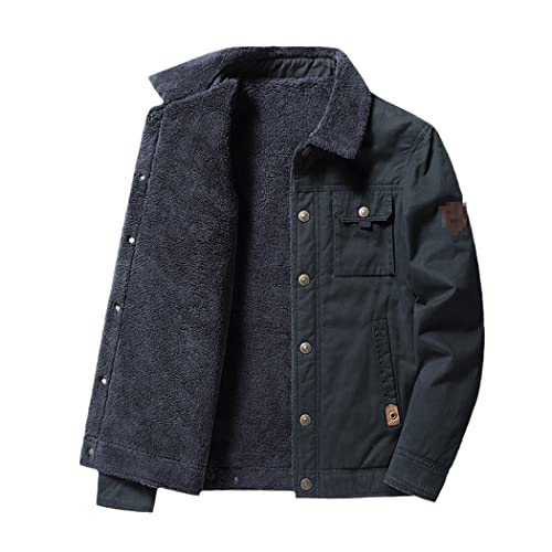Veste polaire homme chaude contre le froid hiver XL