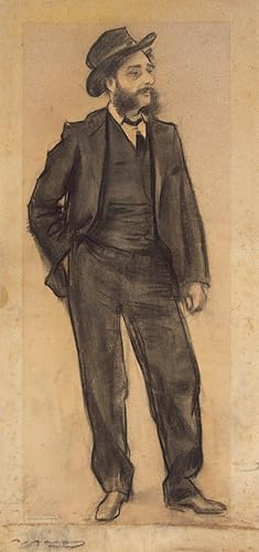 Toile d'art Ramon Casas Y Carbó, reproduction haut de gamme portrait 60x90cm