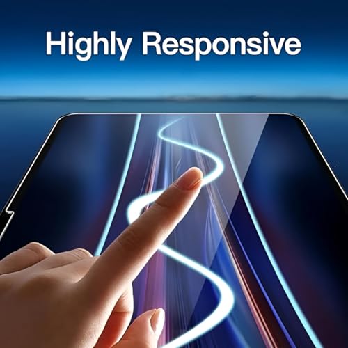 Image of Tempered Glass for iPad Air 13 inch (2024 M2 / 2025 M3) | 9H Hardness | Anti-Scratch | HD Ultra Clear | Anti-Fingerprint | Edge-to-Edge Coverage | Bubble-Free Installation