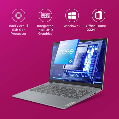 Lenovo IdeaPad Slim 3 Core i5 13420H (16GB RAM/512GB SSD/15.6" (39.6cm)/Integrated Intel UHD Graphics/Windows 11/Office Home 2024/1 Year ADP... - Image 3