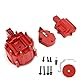 Verteilerkappe, Auto Verteilerkappe mit Spulenrotor Rot Ersatz für 265/283 / 307/327 / 350/383 /396/400 Motoren