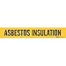 Brady 7019-1, 93460 Self-Sticking Vinyl Pipe Marker, (Pack of 50 Cards)
