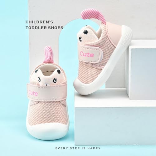 Toddler Squeaky Sneakers Flat Non Slip Strap First Walking Sport Shoes Baby Boys Girls Outdoor Lightweight Casual Shoes3