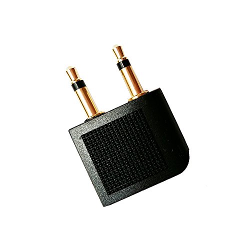 ienza® 3.5mm Male 4 Pole to Two 3.5mm Female, Replaces Sennheiser PCV 05 Combo Audio Adapter