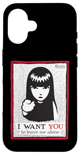 Coque pour iPhone 16 Emily The Strange idéale pour affirmer votre style au quotidien