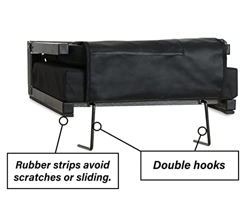 Sport Beats Stadium Seat For Bleachers With Adjustable Back Support And Padded Cushion Stadium Chair - Includes Shoulder Strap And Cup Holder - Up To 4 Inches Higher Back Support #TOP4