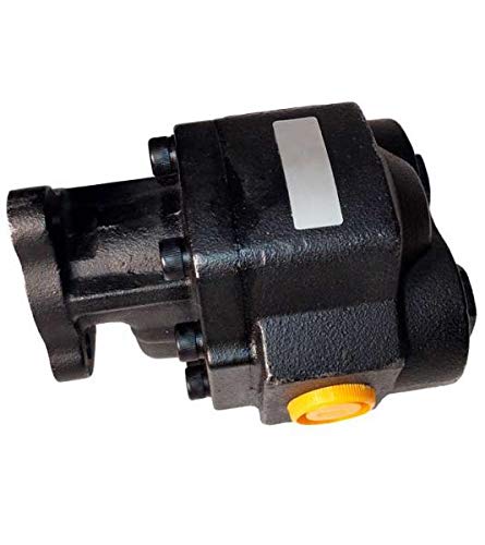 Pompe hydraulique, pompe à engrenages, pompe en fonte, 40 cm³/tr, arbre SAE 6B, bride à 3 trous, G3/4", réversible
