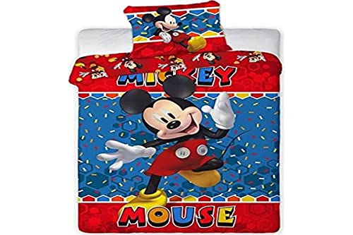 Parure Housse de Couette Mickey Disney - Parure de lit Mickey Disney