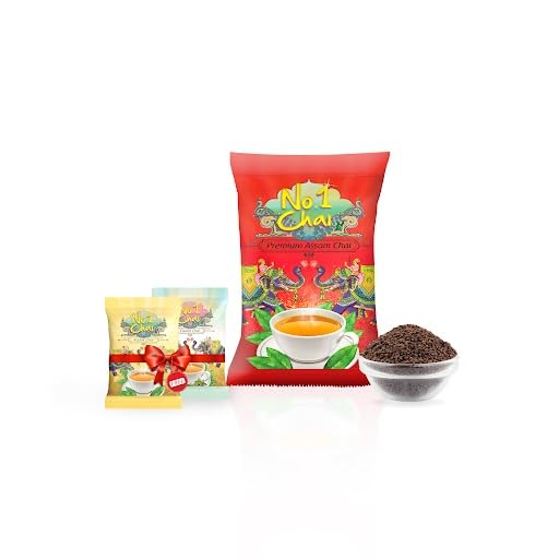 No.1 Chai- Assam Premium Chai (250gm) I Strong Robust Assam Tea leaves blended for strong flavour and aroma I CTC Tea I Robust Assam Blend strong Tea (B09VPW3BKK) Amazon Price History, Amazon Price Tracker
