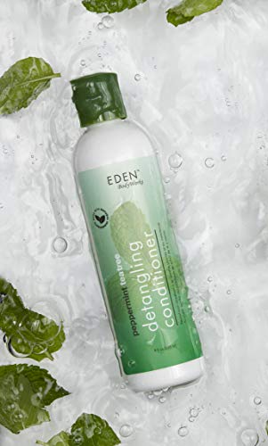 Eden Bodyworks Peppermint Tea Tree Conditioner | 8 Oz | Refresh & Soothe Scalp, Moisturize & Detangle Hair - Packaging May Vary #TOP3