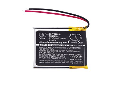 XSPLENDOR XPS Replacement Battery for Voice Caddie VC200 VC200 Voice PN Voice Caddie GN452528