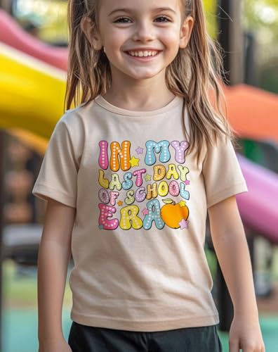 Image of hrcfbk Kids Toddler Little Boys Girls Last Day of School T-Shirt End of School Year Summer Holiday Shirt