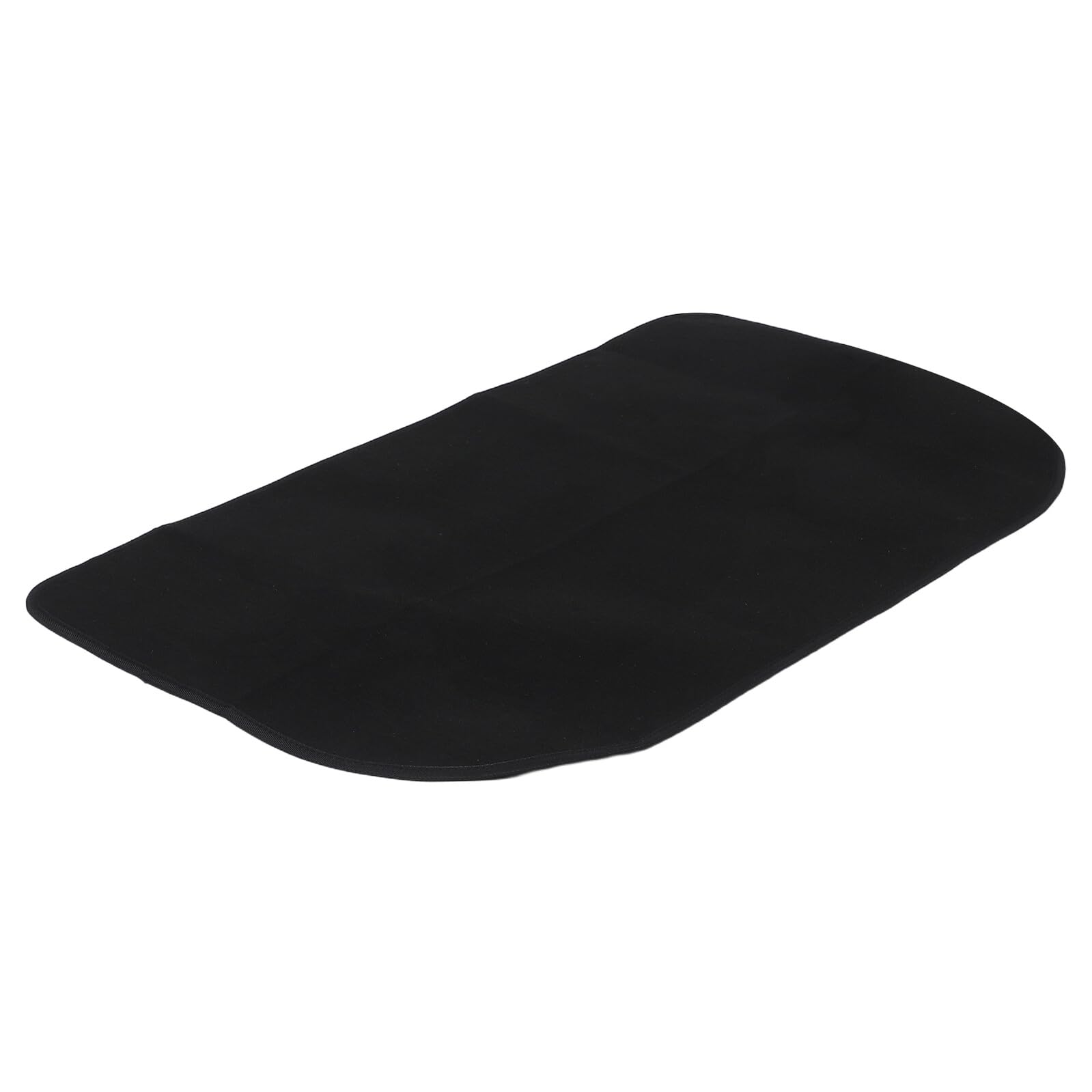 VALICLUD Tappetino Ignifugo Semicircolare 102x60 Cm per Caminetti a Legna e Pellet, Tappetino Protezione Pavimento per Interni, Resistente e Riutilizzabile, Facile da Pulire, Accessorio