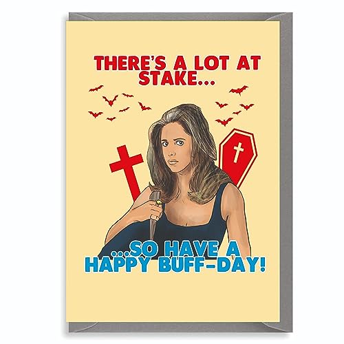 Buffy - Biglietto di auguri di compleanno con