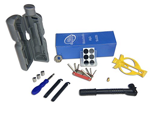 Cycle Compainion Bike and Cycling Repair Kit with Glueless Puncture Repair Kit and Pump