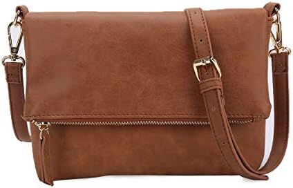 Gladdon Crossbody bags for Women Brown Crossbody Purse Shoulder Bag Tan