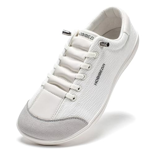HOBIBEAR Unisex Wide Toe Trainers for Men Women Outdoor Trail Running Minimalist Walking Shoes Lightweight and Breathable
