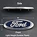 Muzzys FORD F150 Dark Blue Grille or Tailgate Emblem WITH NUTS 2005-14, Oval 9