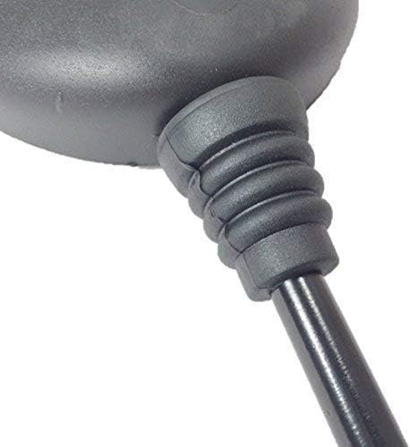 Miniatura 3 de – Resistentes espejos retrovisores para motocicletas, 0.394 pulgadas, montaje en sentido agujas del reloj, con pernos roscados de montaje