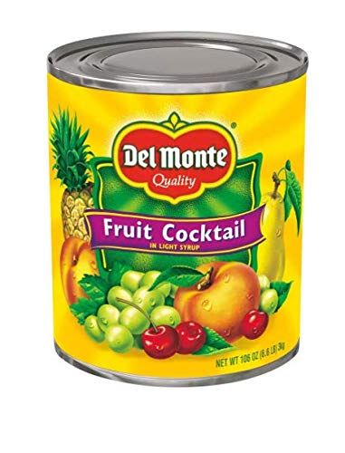 Del Monte Del Monte Fruit Cocktail In Extra Light Syrup Net Wt 105 Ounce , 105 Ounce #TOP14
