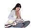 Infantino Elevate Adjustable Nursing and Breastfeeding Pillow - with Multiple Angle-Altering Layers for Proper Positioning to aid in Feeding Even as Your Baby Grows, Floral