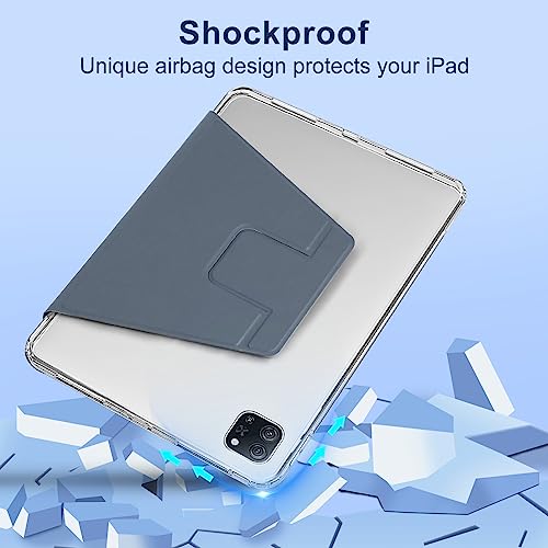Miieadoo Case for iPad 10th Generation- Shockproof Pink Cover, Smart Auto Sleep/Wake - Image 2