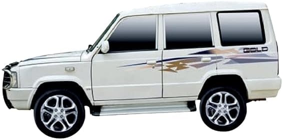 TRENDWALA Car Body Graphic Stickers for Both Sides Compatible with Sumo Gold (GL-239)