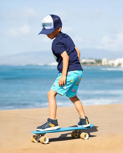Image of SURF CUZ Boys Swim Trunks Toddler Swim Shorts UPF 50+ Bathing Suit for Boy Swimsuit Quick Dry Mesh Beach Boardshorts Swimwear