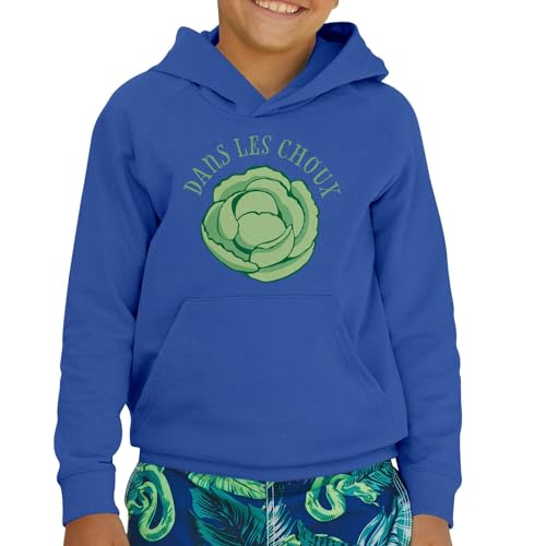 Sweat à capuche enfant dans les choux vêtement coton premium - 2