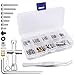 FriHobby 276Pcs RC Screw Kit RC Repair Tool Set for Hardware Fasteners for Axial SCX24 1/24 RC Crawler Truck Deadbolt C10 Jeep Betty