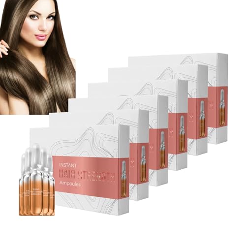 Sérum de traitement capillaire réparateur anti-frisottis et hydratant intensif (lot de 6)
